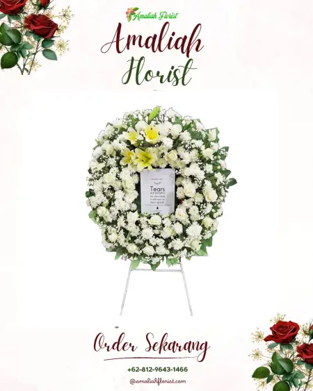 Krans Bunga Duka Panongan Lor